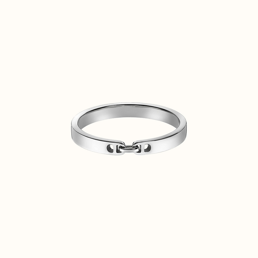 Ever Chaine d'Ancre wedding band, small model | Hermès Portugal